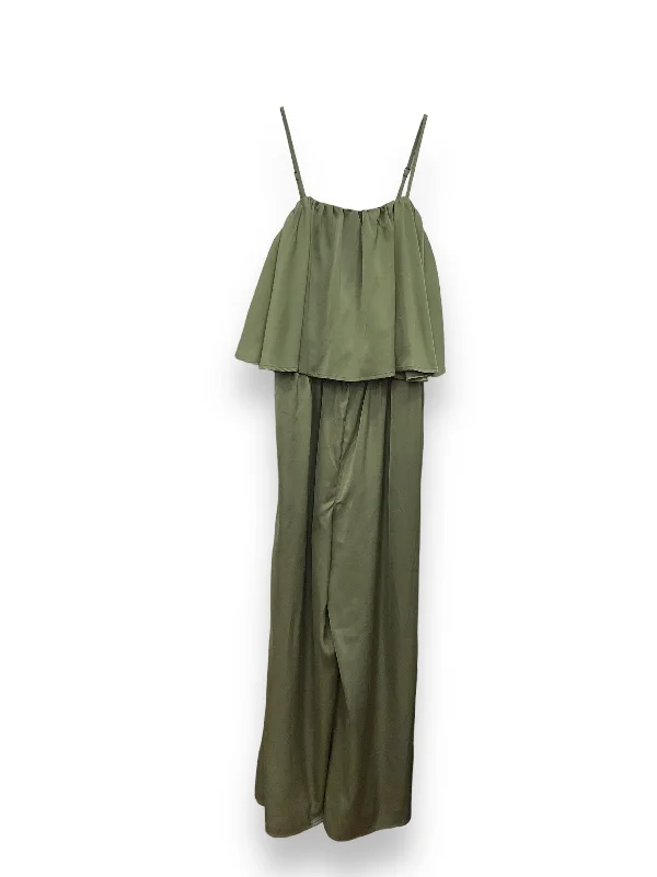 Jumpsuit By Clothes Mentor In Green, Size: L