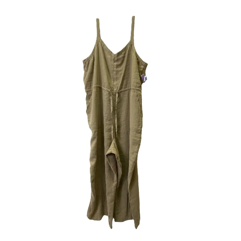 Jumpsuit By Old Navy In Tan, Size: 2x