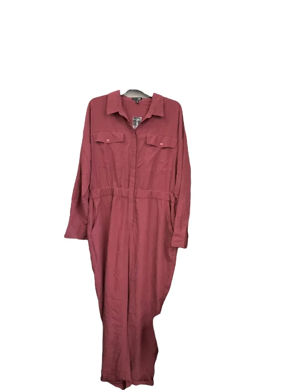 Mauve Jumpsuit Express, Size Xl